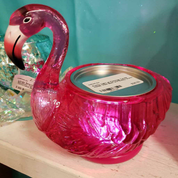 Pretty Light up Flamingo Candle Holder from Bath and Buddy Works