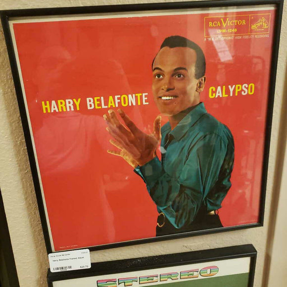 Harry Belafonte Framed Album