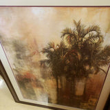 41.5" x 51.5" Framed Palm Tree Art
